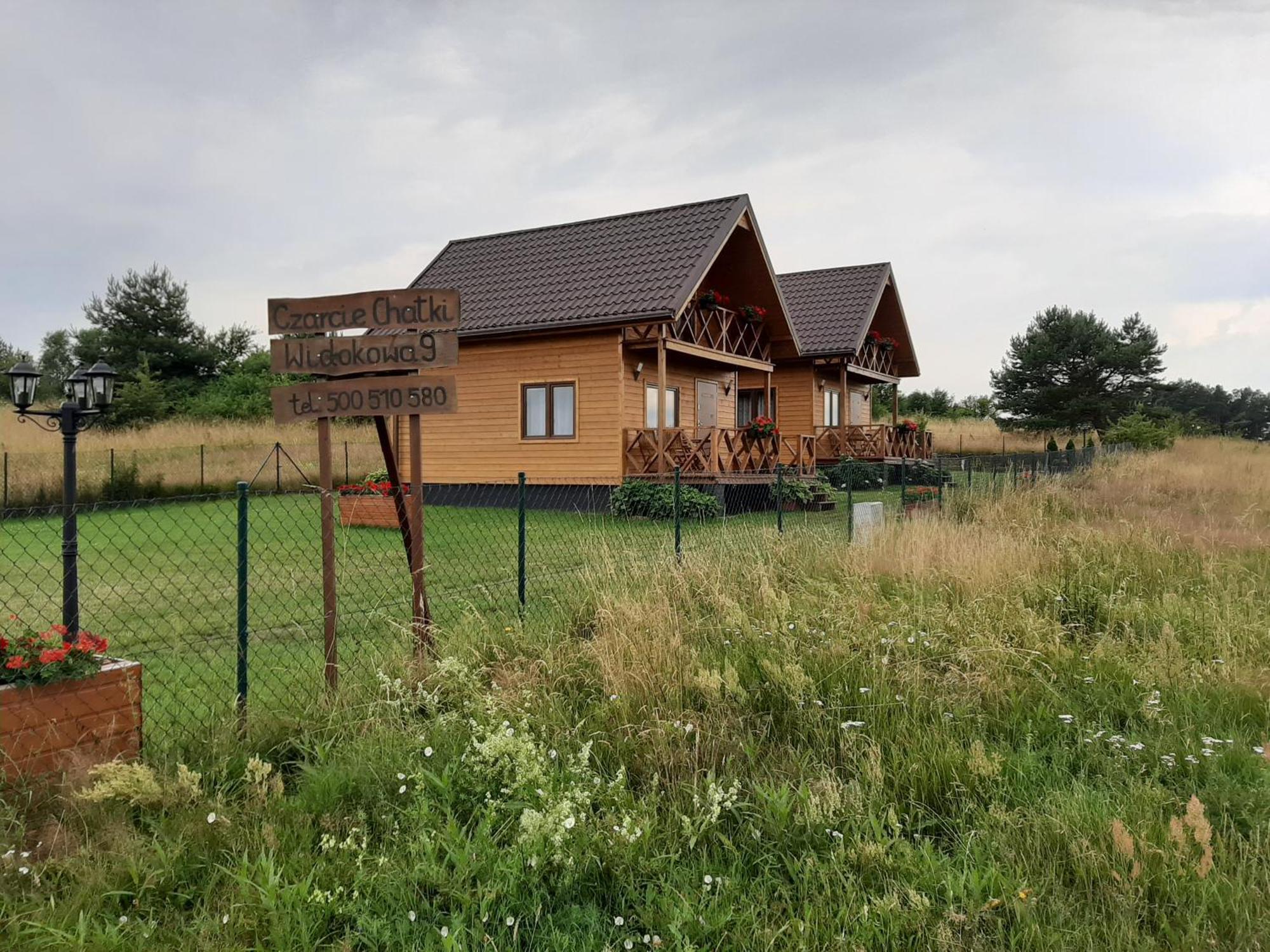 Czarcie Chatki Gardna Wielka Exterior foto